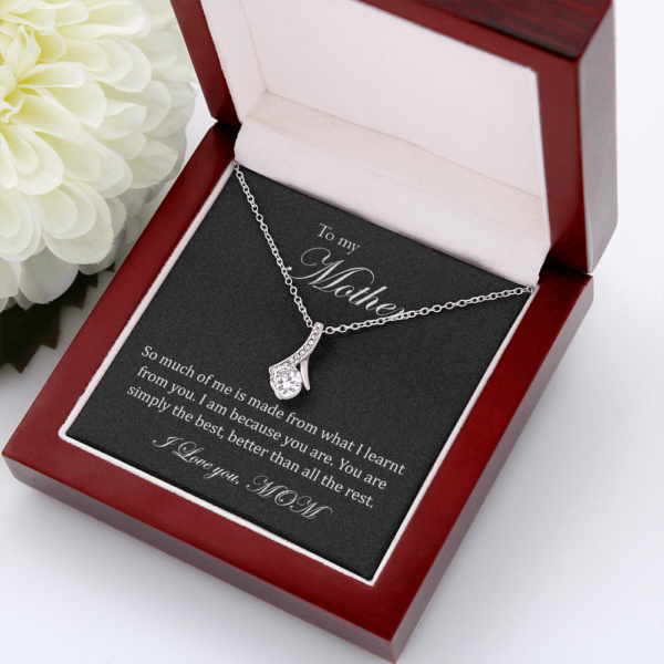 You are simply the best alluring necklace for mom, to my mother daughter necklace, gift for mom from daughter and son