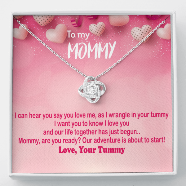 I can heart you say you love me necklace, to my mommy necklace, gift for mom