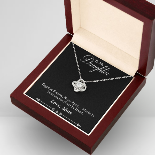 Together Forever, Never Apart... - To My Daughter Necklace